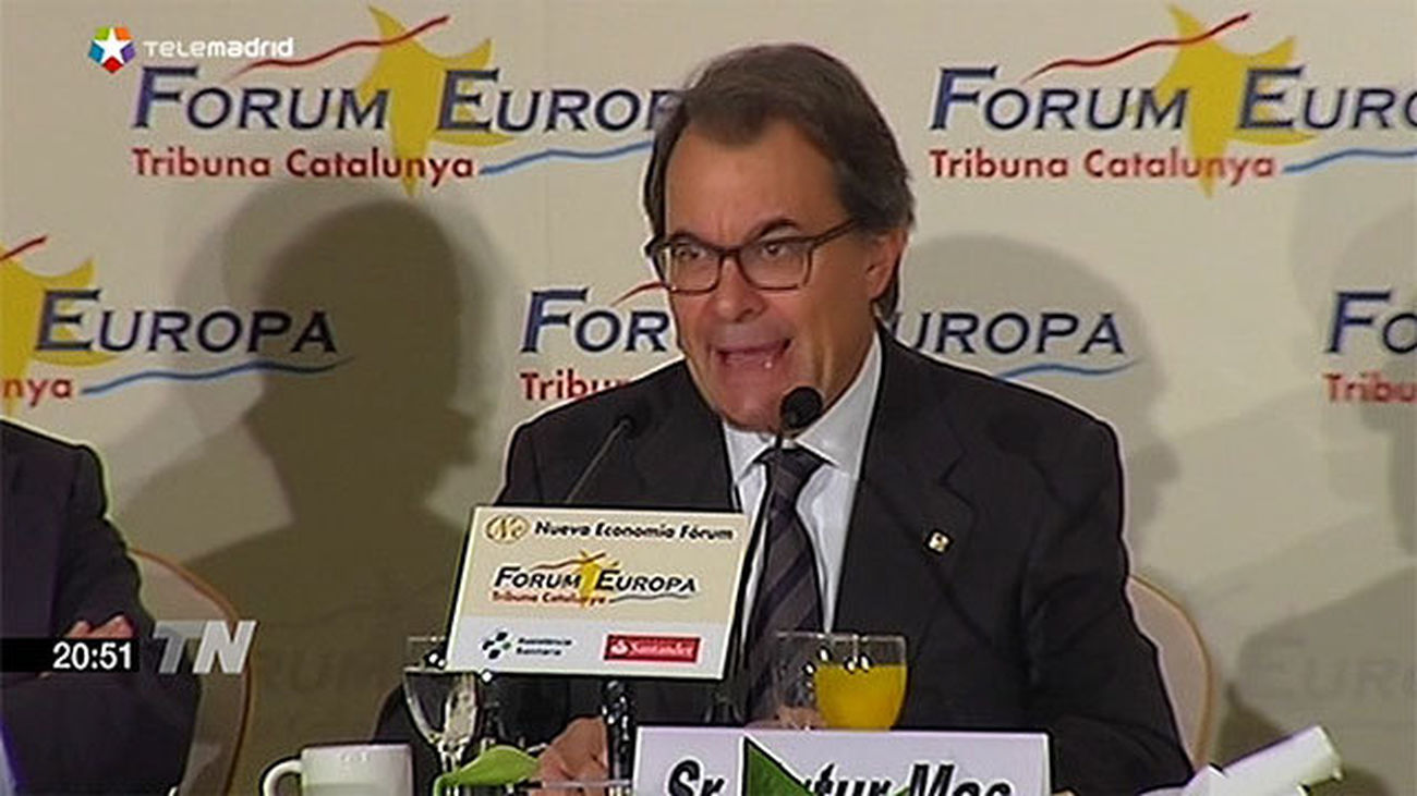 Mas enviará una carta a Rajoy tras el 9N y le pedirá un referéndum