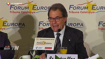 Mas enviará una carta a Rajoy tras el 9N y le pedirá un referéndum