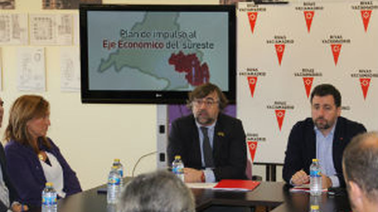 Los alcaldes de Arganda y Rivas