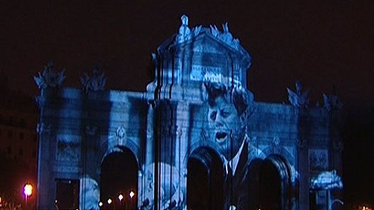 La Puerta de Alcalá proyectará imágenes de la historia del Muro de Berlín
