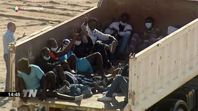 Maspalomas: La Delegada de Gobierno pide investigar el episodio de los inmigrantes