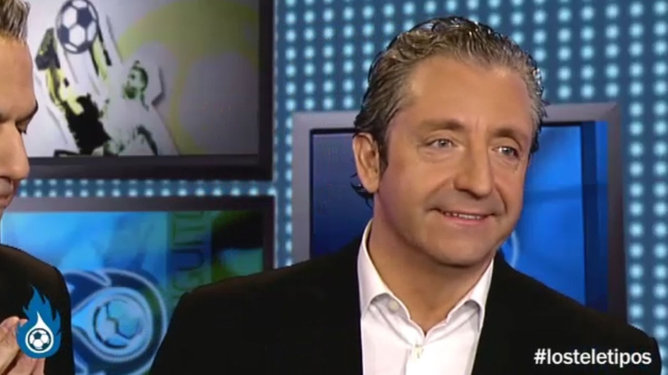 Josep Pedrerol pone orden en el Tele Chiringuito y se encuentra cara a cara con su Tele Tipo