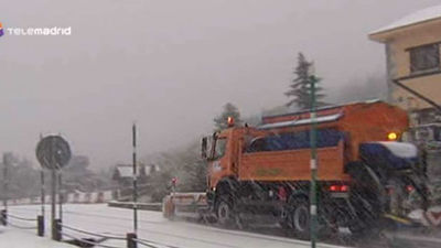 Jornada de lluvias en Madrid, sobre todo por la mañana, y alerta en la Sierra por nieve