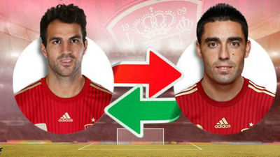 Cesc deja la concentración y Bruno Soriano le sustituye