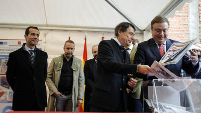 Colocan la primera piedra del Centro Europeo de Producción de Artes Audiovisuales y Escénicas