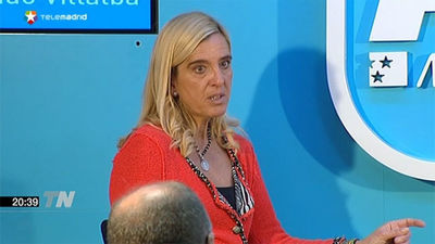 Mariola Vargas, candidata del PP a la alcaldía de Collado Villalba, pasa examen