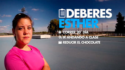 El 1º reto de Esther: Ir andando a clase