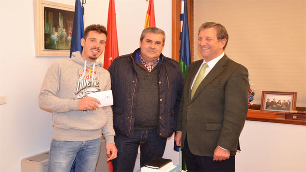 Luca, José Benito y Luis Partida