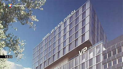 Botella presenta el futuro hotel VP para la nueva Plaza de España