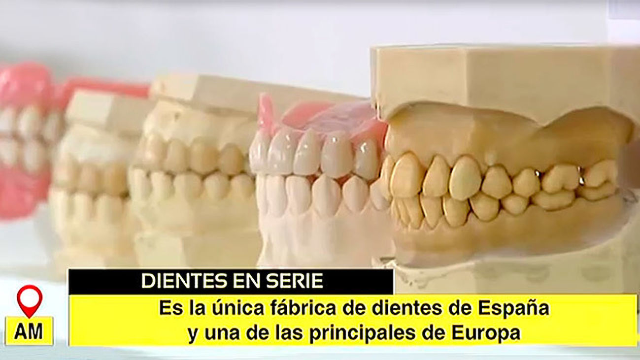 La única fábrica de dientes de España está en Tielmes