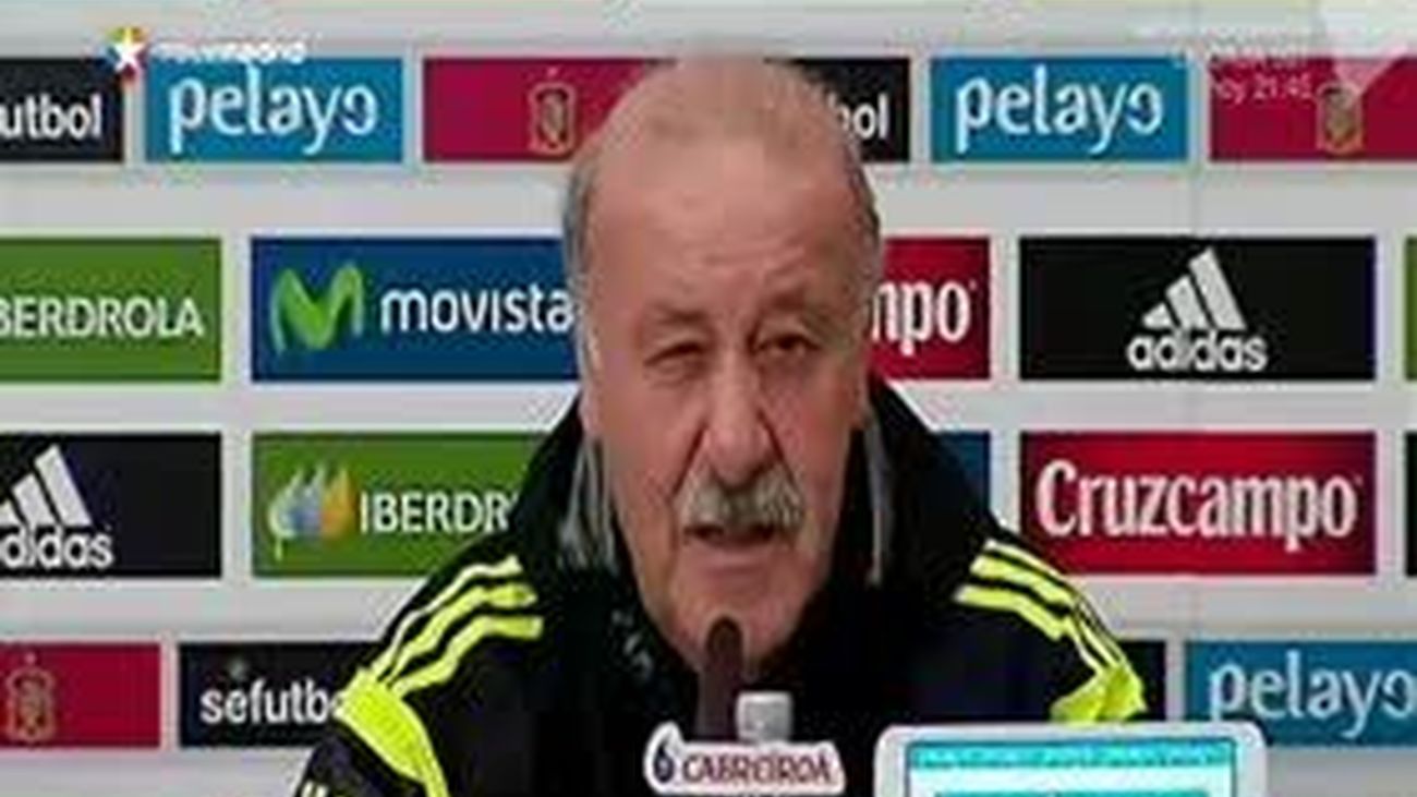 Del Bosque: "Si dudamos del compromiso, mal vamos"
