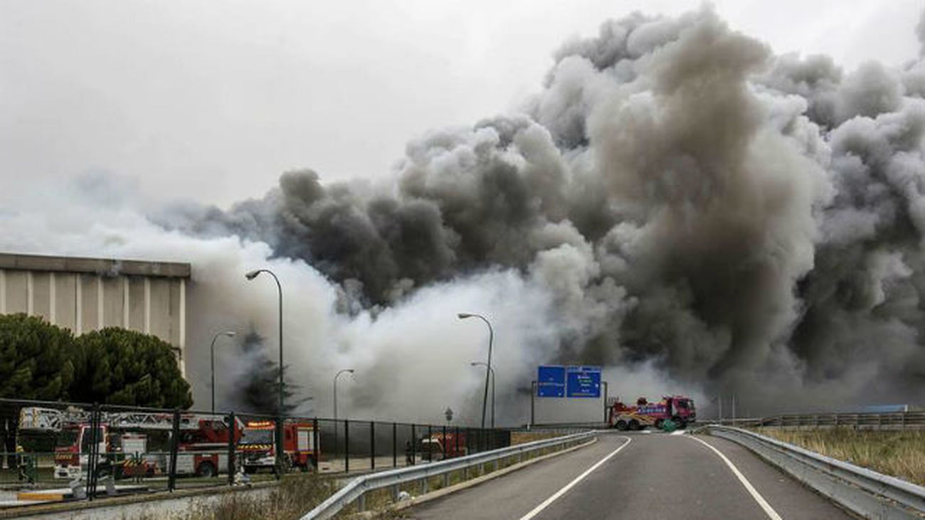 Incendio en Campofrío