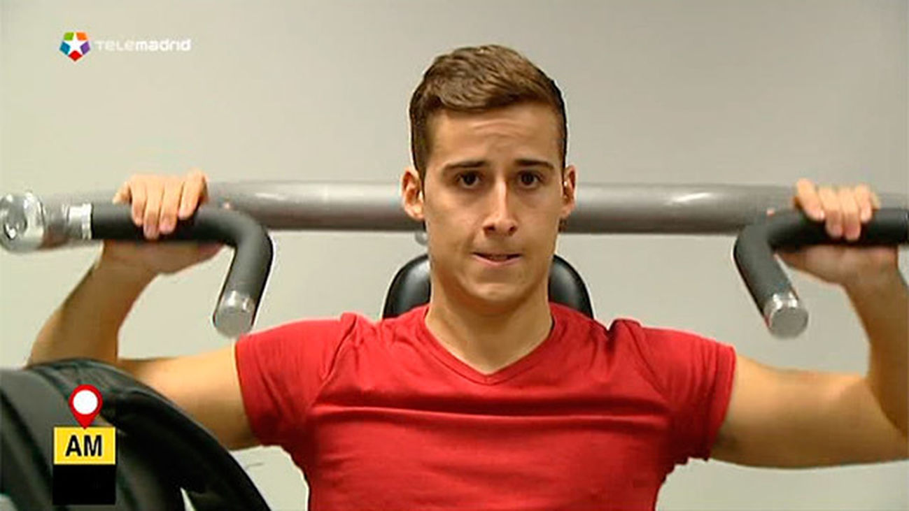 Adicción masculina a los gimnasios