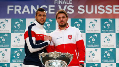 Copa Davis: Francia y Suiza empatan la final (1-1)