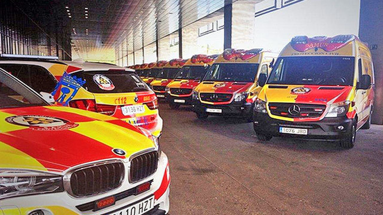 Los nuevos vehículo del SAMUR madrileño