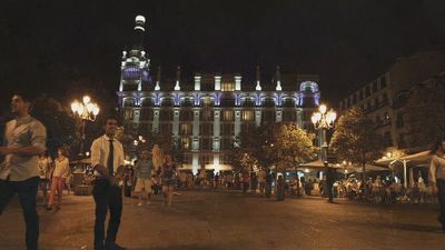 Madrid desde las alturas del Hotel Me