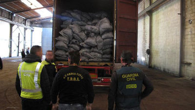 Nueve detenidos e intervenidos 390 kg. cocaína que llegaron a puerto de Gijón