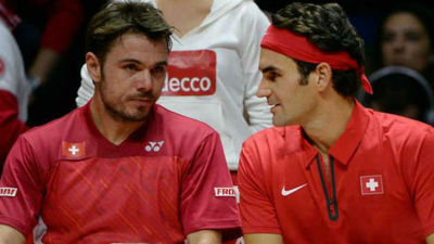 Copa Davis: Federer y Wawrinka ponen el 2-1 a Suiza frente a Francia