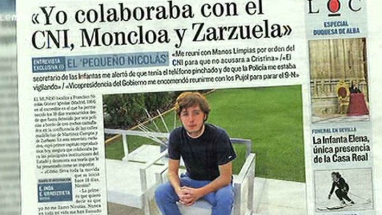 El Gobierno y Casa Real niegan cualquier colaboración con  el 'pequeño Nicolás'