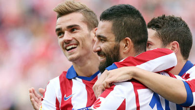 3-1. Triunfo práctico del Atlético ante el Málaga