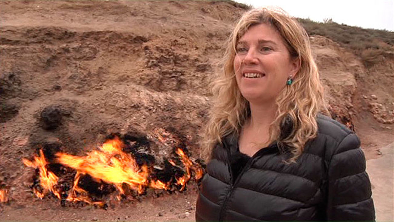 Montañas de fuego y volcanes de lodo en los alrededores de Bakú