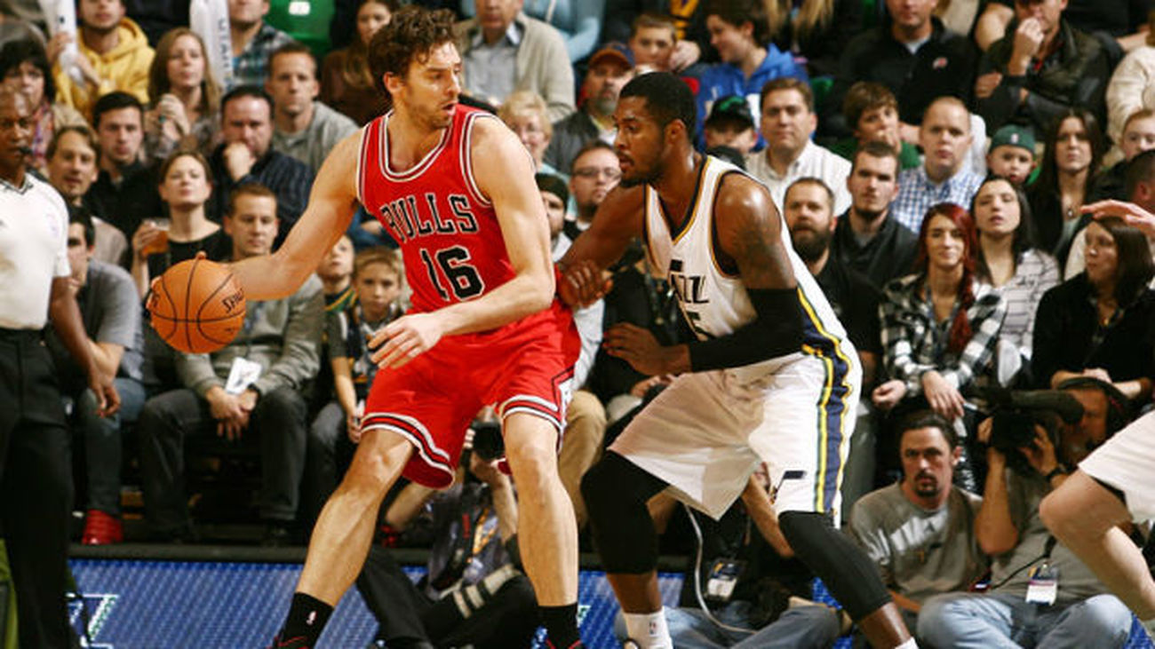 Pau Gasol, ante Utah Jazz