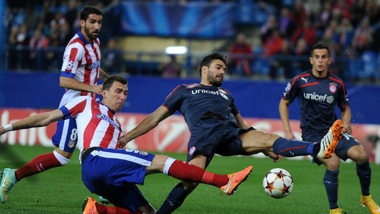 4-0. Un hat trick de Mandzukic mete al Atlético en octavos