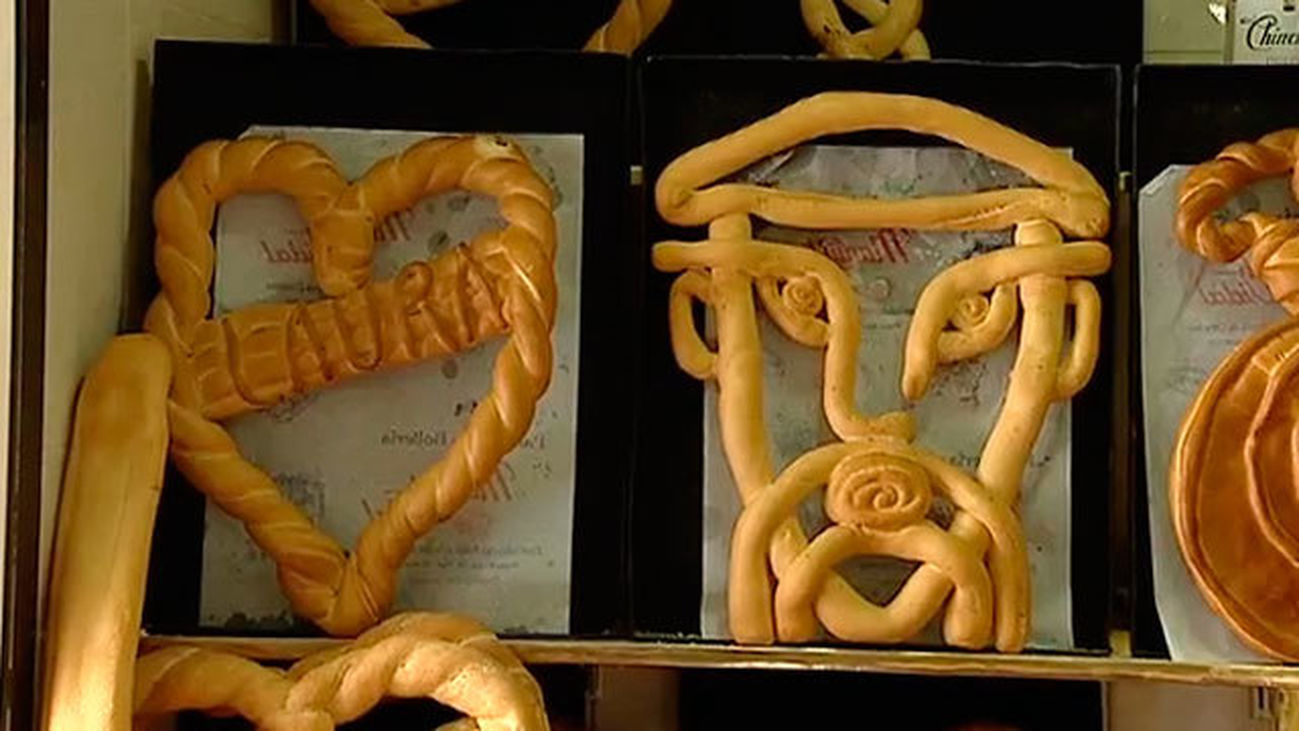 Chinchón: Panadería Vidal, obras de arte hechas en pan