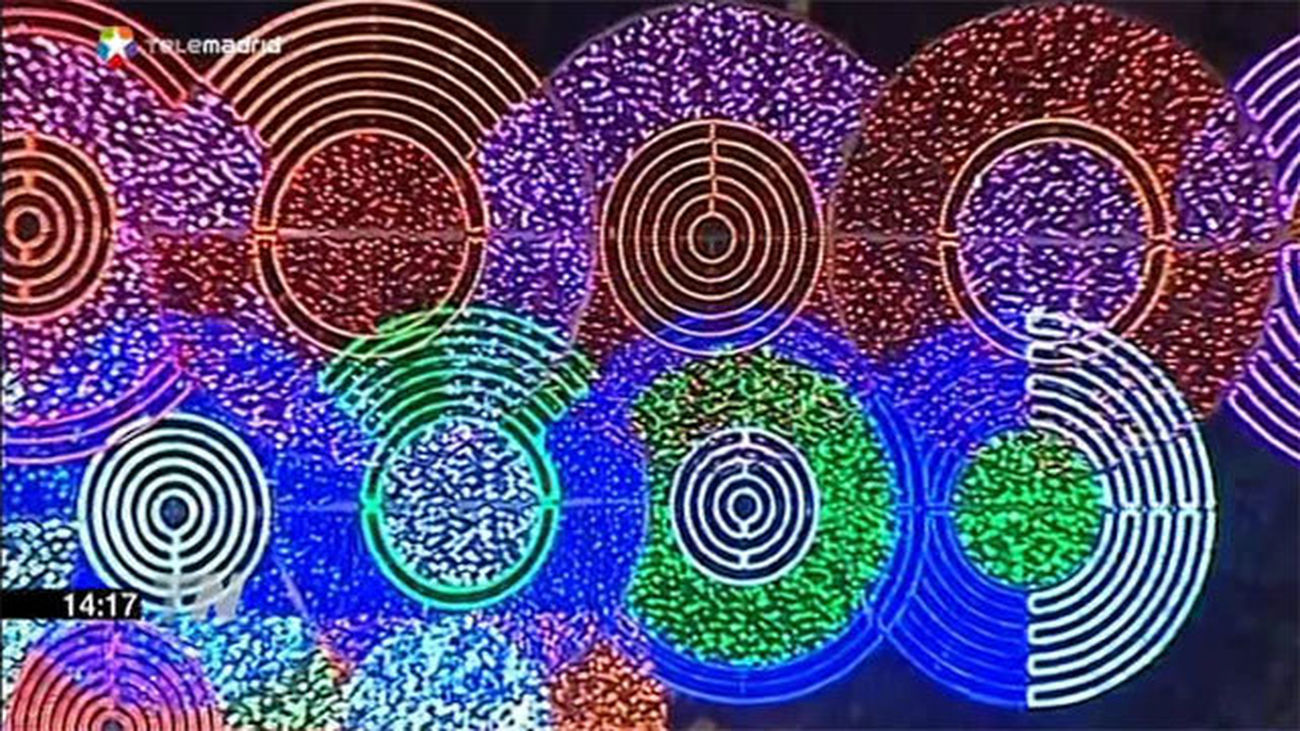 Madrid ya viste la luz de la Navidad