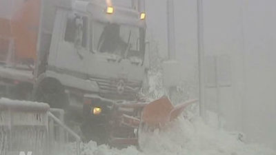Temporal de nieve en Navacerrada