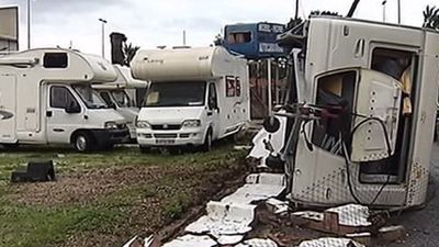 Registradas más de 150 incidencias en Andalucía por lluvia y viento