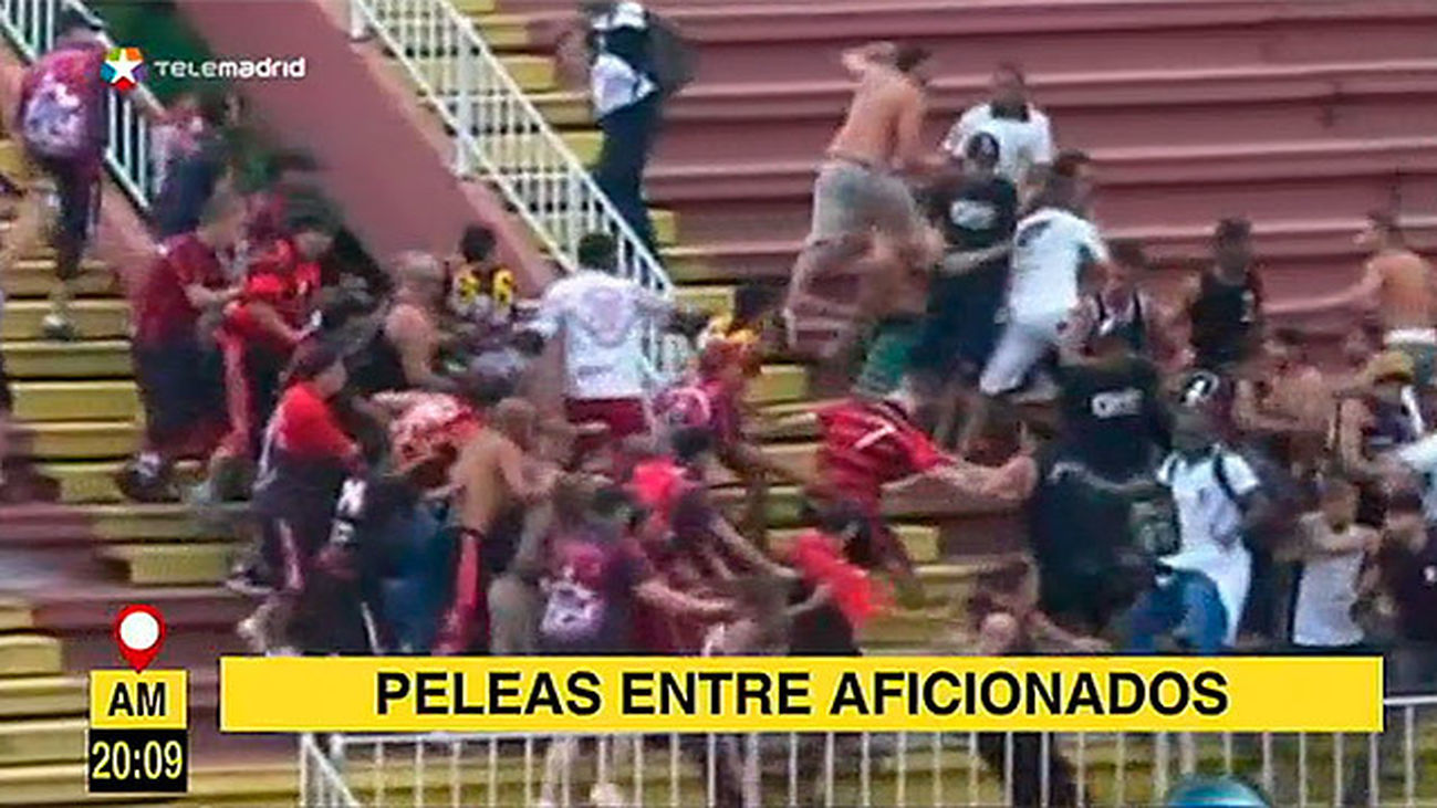 Violencia entre ultras del fútbol