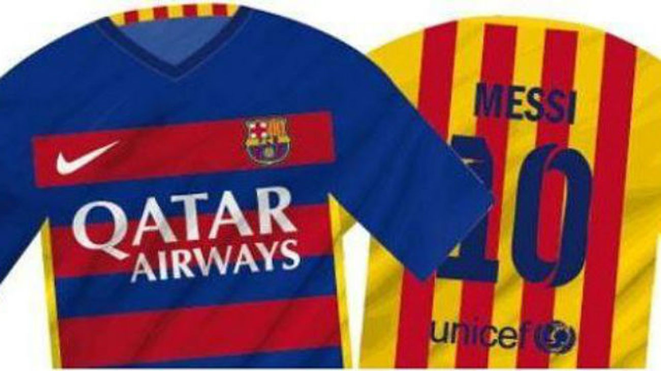 Camiseta Barcelona 2015-16