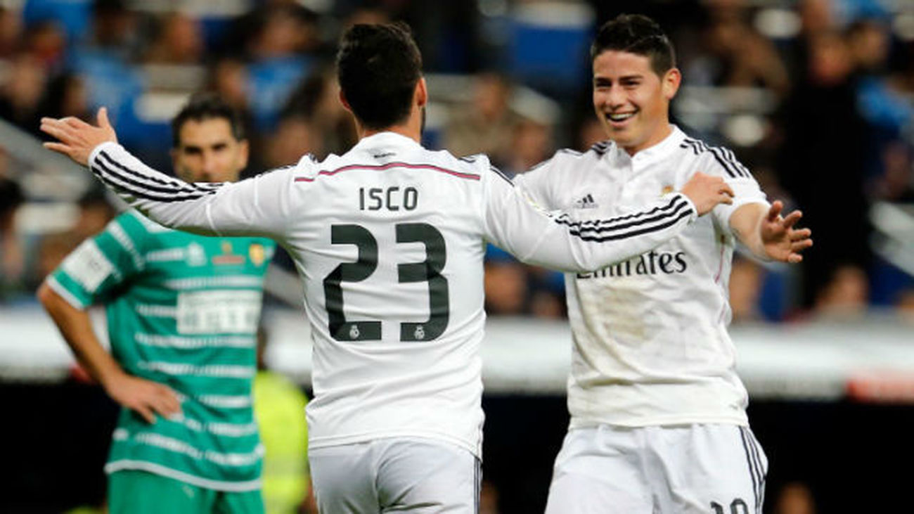 5-0. El Real Madrid endosa una manita al Cornellà y pasa a octavos