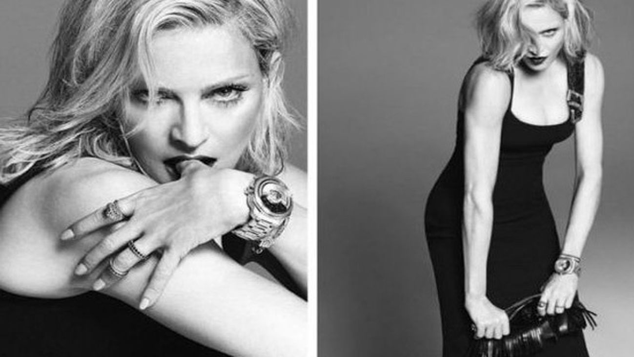 Madonna, imagen de la próxima temporada de Versace a los 56 años