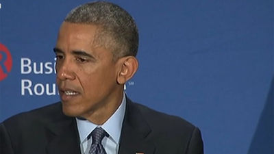 Obama alerta de "debilidad" de economía europea y destaca avances en España