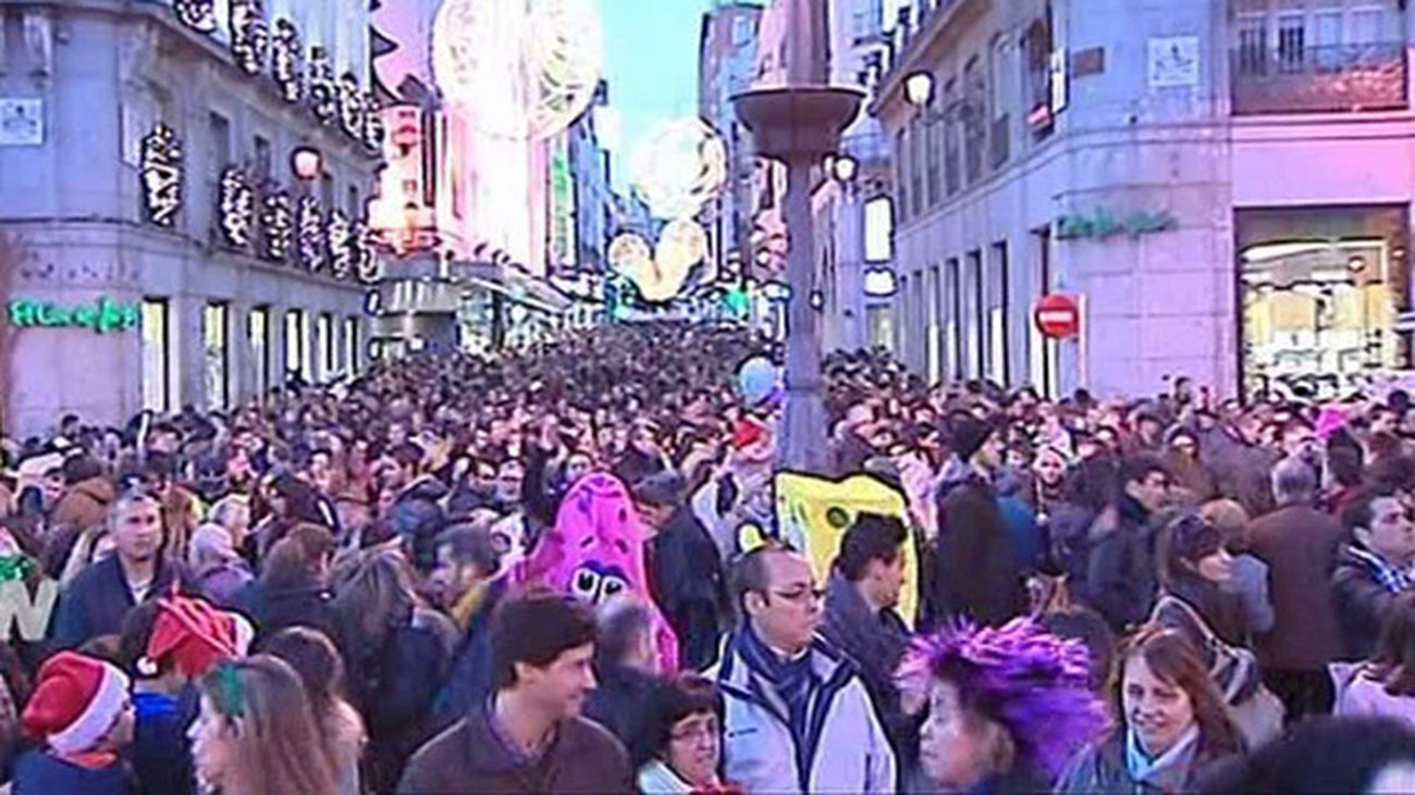 Avalancha de turistas en Madrid