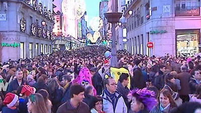 Avalancha de turistas en Madrid