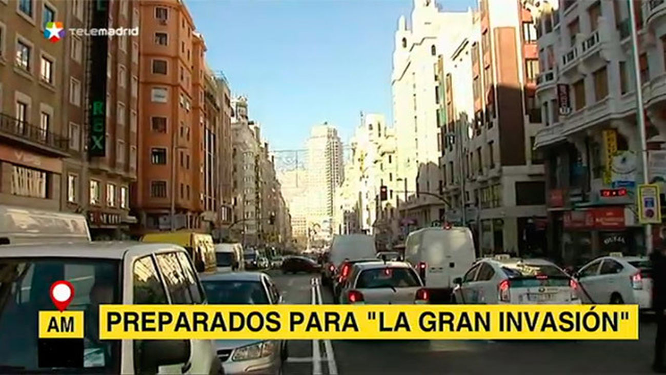 Madrid se llena este puente