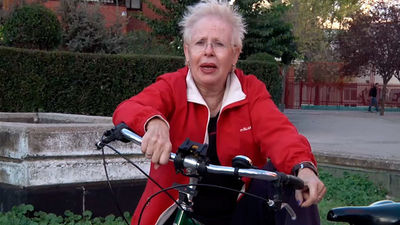 Teresa se anima con la bici