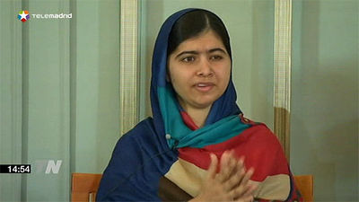 Malala: "El Nobel de la Paz es un estímulo, me siento más fuerte ahora"