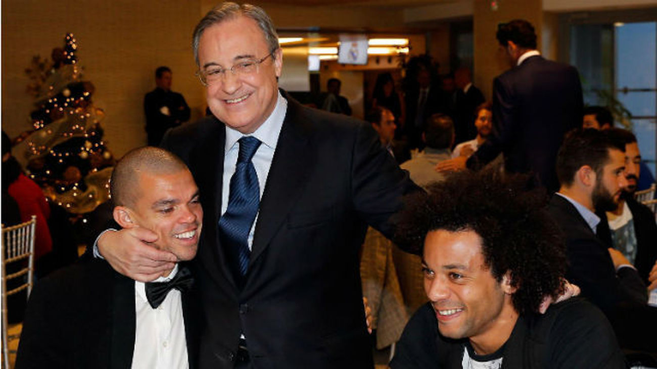 Pepe, Florentino y Marcelo