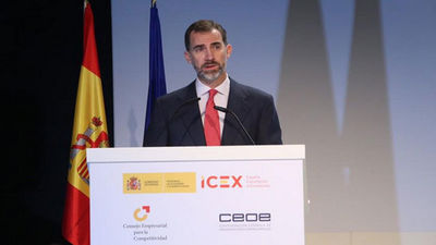 El Rey pide a las grandes empresas ayuda para las PYMES en su internacionalización
