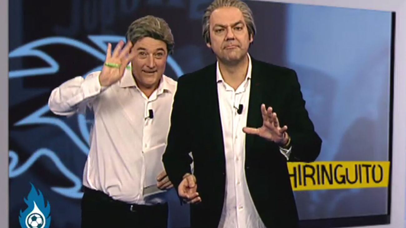 El autógrafo más reñido: a Tele Josep Pedrerol se le ha colado un visitante segoviano en plató