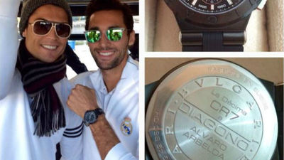 Cristiano regala un reloj de 8.000 euros a cada campeón de la Décima