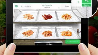 El Corte Inglés lanza una nueva 'app' para  facilitar la compra 'online' en el supermercado