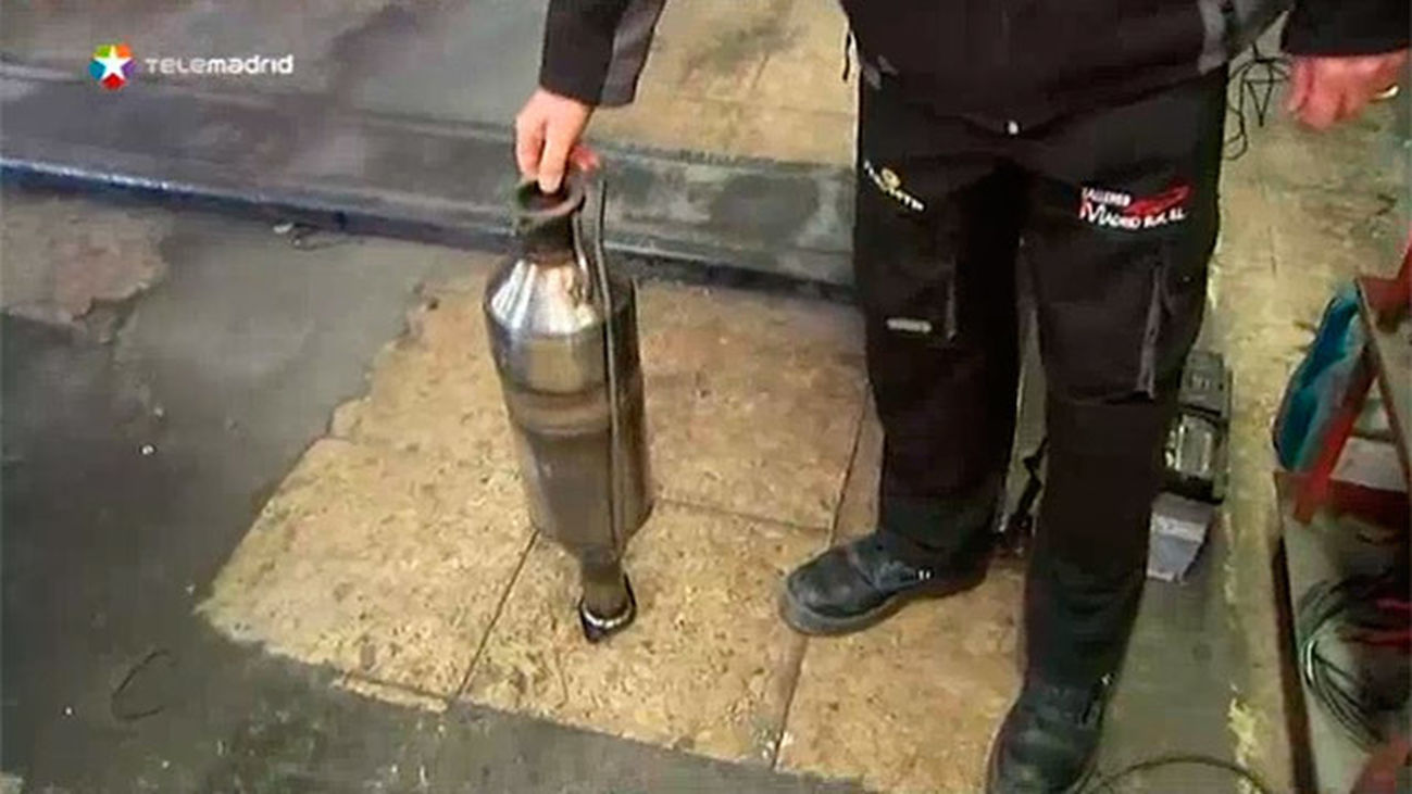 El catalizador, una pieza codiciada por los ladrones