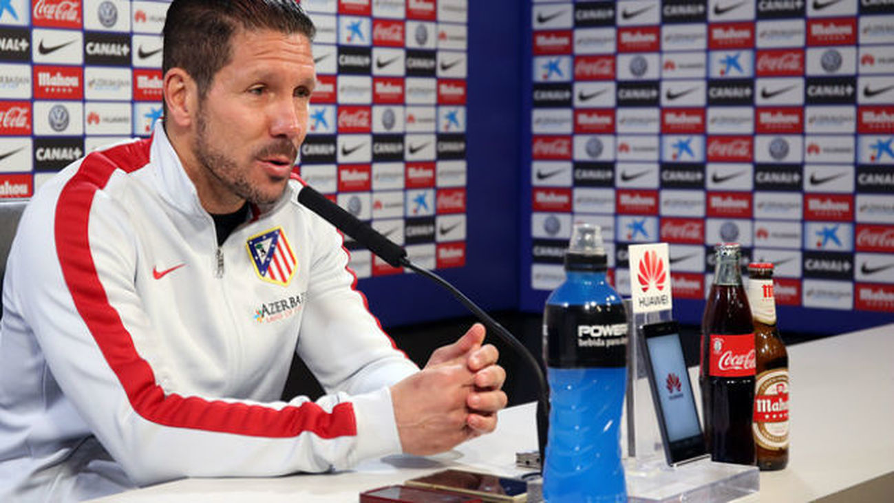 Simeone, a la afición: "Tenemos que estar todos juntos"