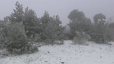 Aviso amarillo por nieve, lluvia y viento en la Comunidad de Madrid