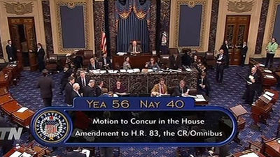 El Senado de EEUU salva el presupuesto del Gobierno Federal y evita su cierre